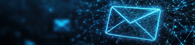 A picture of a digital envelope