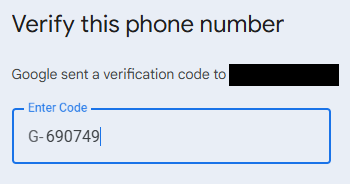 A picture showing the code input into the prompt